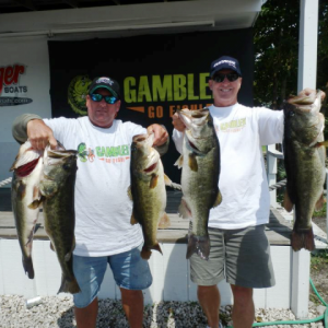 Gambler Lures Tournament 34.75 lbs