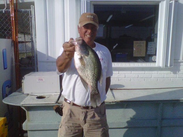 Chris With a Giant Crappie